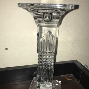 Crystal candle holder
